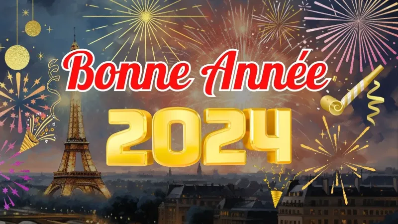 Meilleurs vœux pour la nouvelle année 2024 !!!