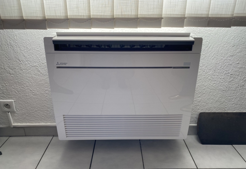 Installation d'une pompe à chaleur Air/Air Mitsubishi Electric à Mallemort 13370