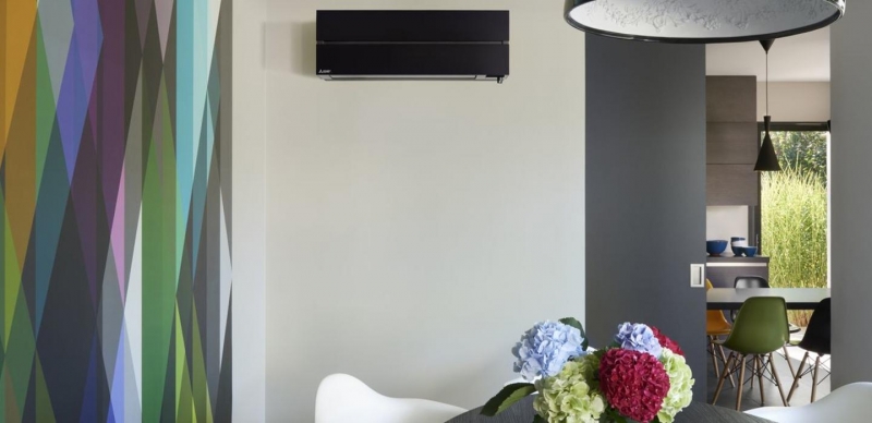 Installation Climatisation Réversible Mitsubishi Electric Design à Marseille 13008 - COMATHEC, Expert RGE QualiPAC